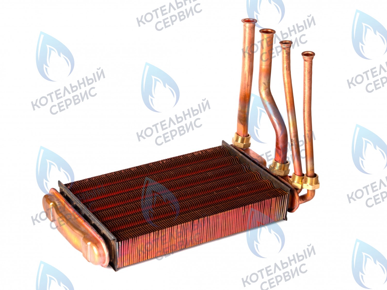 EB031-280 Битермический теплообменник BOSCH Gaz 4000 W ZWA24-2K(A), BUDERUS  Logamax U052/54 K U042/44  U022/24 K 24 Квт (87154065460) в Новосибирске