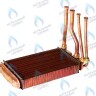 EB031-280 Битермический теплообменник BOSCH Gaz 4000 W ZWA24-2K(A), BUDERUS  Logamax U052/54 K U042/44  U022/24 K 24 Квт (87154065460) в Новосибирске