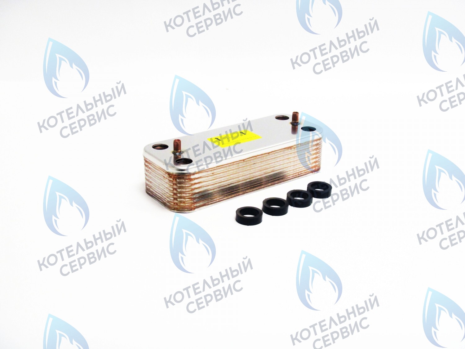 39820910 Теплообменник KIT SCAMBIATORE 16P 39820910, шт FERROLI в Новосибирске