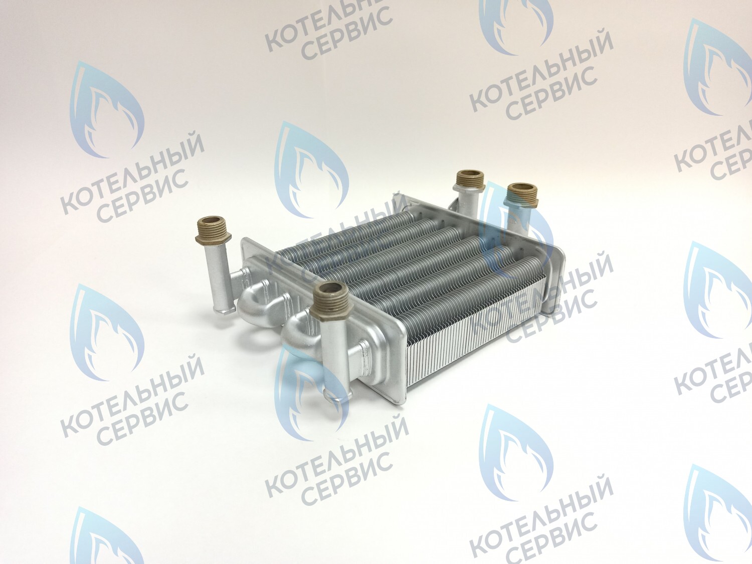 EB044-180 Теплообменник битермический 180мм 173мм (наружный-внутренний)  15-18кВт KOREASTAR ACE 10-20 (KS90265550), FERROLI Domina 13-20 Pro (398065550, 90263110, 90263190) в Новосибирске