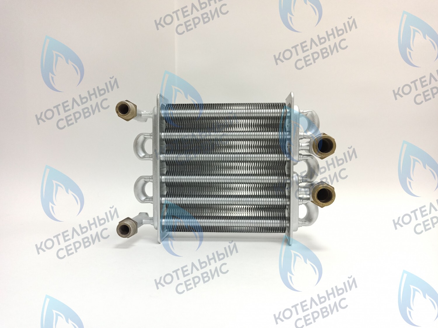 EB044-180 Теплообменник битермический 180мм 173мм (наружный-внутренний)  15-18кВт KOREASTAR ACE 10-20 (KS90265550), FERROLI Domina 13-20 Pro (398065550, 90263110, 90263190) в Новосибирске