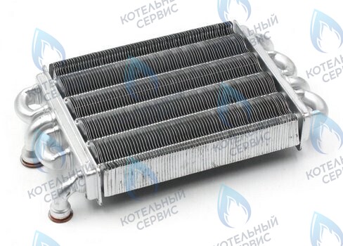 39837660 Теплообменник битермический  (37405340, 39837665) FERROLI в Новосибирске