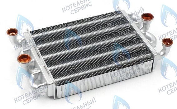39837660 Теплообменник битермический  (37405340, 39837665) FERROLI в Новосибирске