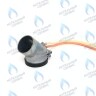 87186432420 Патрубок подключения с трубкой Пито 12/18 кВт BOSCH в Новосибирске