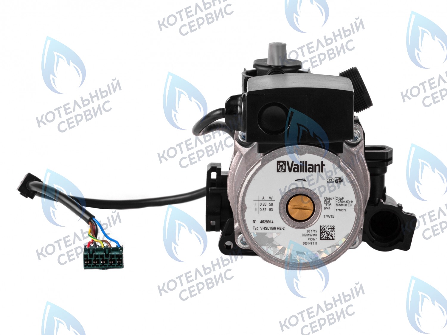 0020213167 Циркуляционный насос VAILLANT  VHSL 15/6 HE-2 (по часовой стрелке) (втулка 40мм, колесо 68/21мм) в Новосибирске