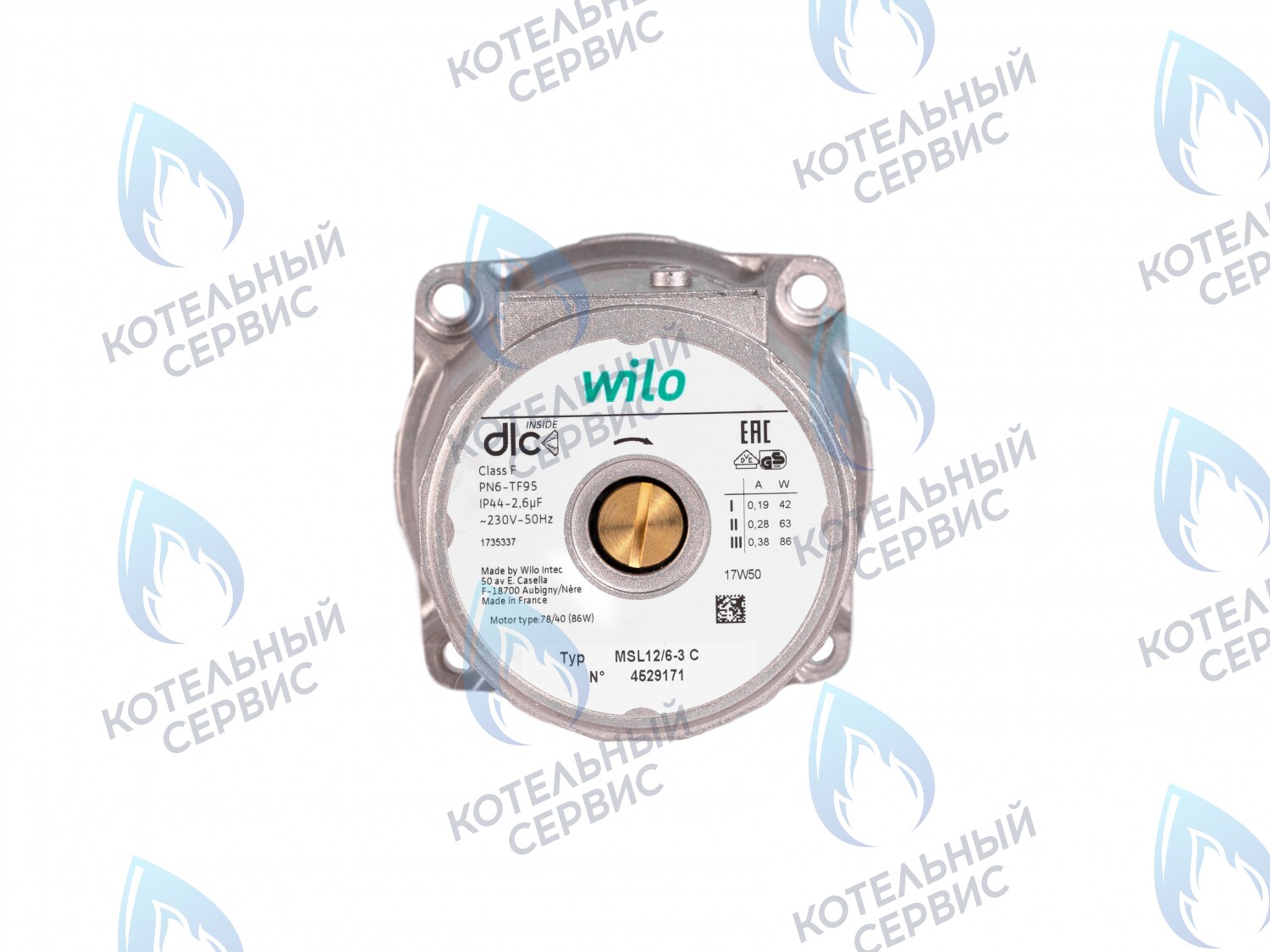 PH-W21CW60-WL86-RS Двигатель насоса (без улитки, без терминала) (12/6, 15/6) WILO 86w MSL 12/6-3 C в Новосибирске