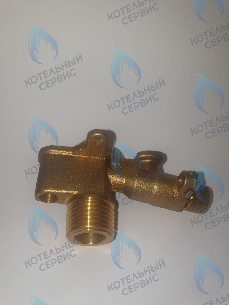 440013593 Штуцер входа холодной воды с краном подпитки RINNAI EMF в Новосибирске