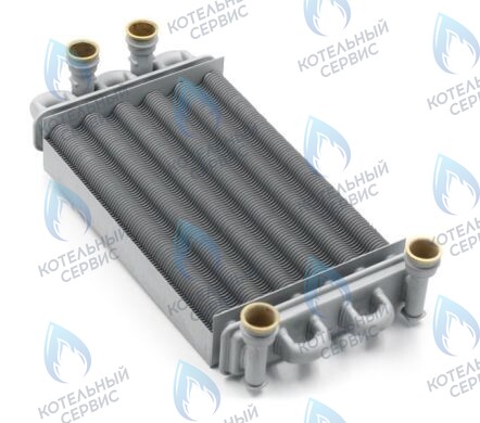 015004375 Теплообменник битермический 28кВт HERMANN (15004375) в Новосибирске