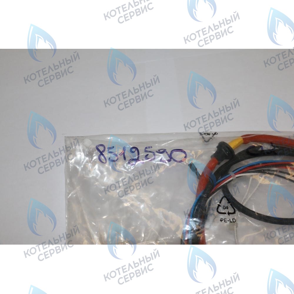 8512590 Проводка электрическая (от разъема платы CN2 к модулятору газового клапана, реле минимального давления, датчику Холла, датчику температуры ГВС). BAXI в Новосибирске