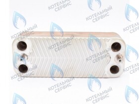Теплообменник ГВС 16 пластин (вторичный) NAVIEN NCB700 35К