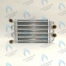 EB011-210 Теплообменник битермический 18 кВт 210мм GAZECO 18-T1/-C1 (до 05.2016) (02-4001) в Новосибирске