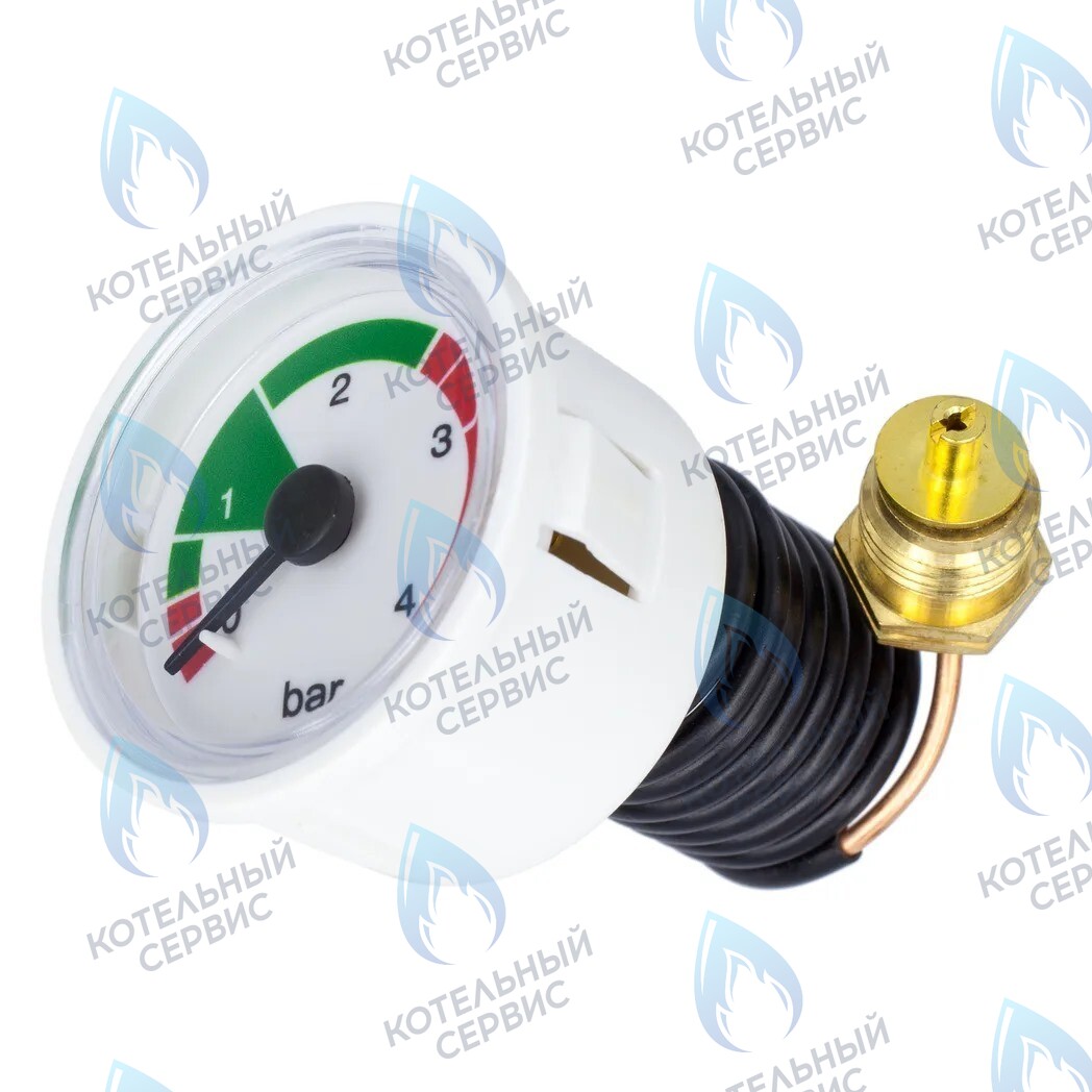 1472 Манометр 4 бар механический  DY 10 DY 13 DY 18 DY 24 DL 26  DC50  WL 26 WLB 18 WLB 24 WLB 26 WLB 30 WLB 35 HUBERT в Новосибирске