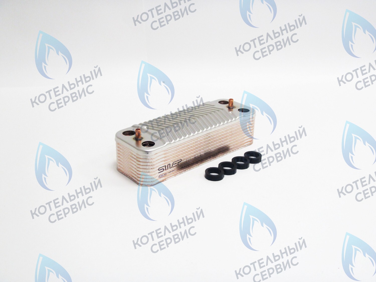39822180 Теплообменник KIT SCAMBIATORE 20P-->39822750, шт FERROLI в Новосибирске