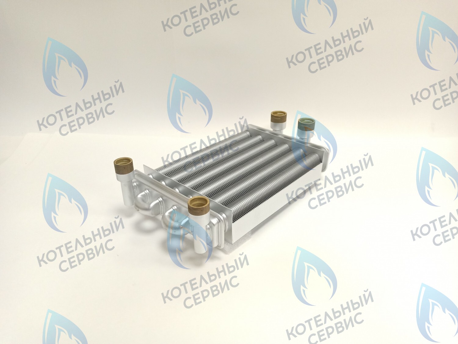 EB011-230 Теплообменник битермический 18 кВт 230мм GAZLUX Economy 18-T-1/-С-1 (02-2001) в Новосибирске