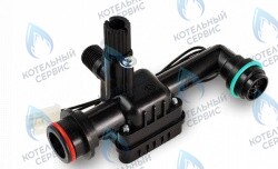 30013089A Гидроузел датчика протока с краном подпитки Navien Deluxe 35-40K, Deluxe Plus 35-40K,  Smart Tok Coaxial 35K, Prime Coaxial 35K, Ace 35-40K в Новосибирске