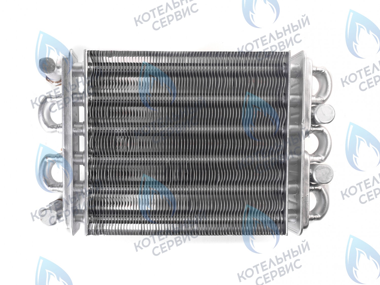 A20104 Теплообменник битермический 20см (L=196мм) 18кВт (10070004) HAIER, HEC в Новосибирске