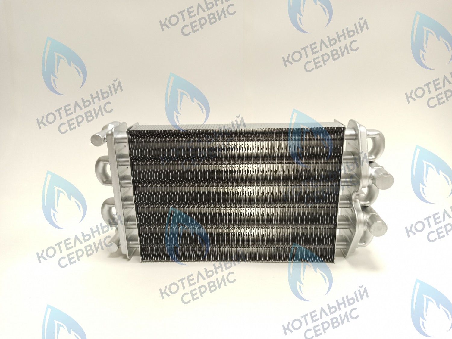 EB011-260 Теплообменник битермический 260мм 24кВт  Gazeco 24-T1/-C1 (до 05.2016) (02-4002), ROC(L44626) в Новосибирске