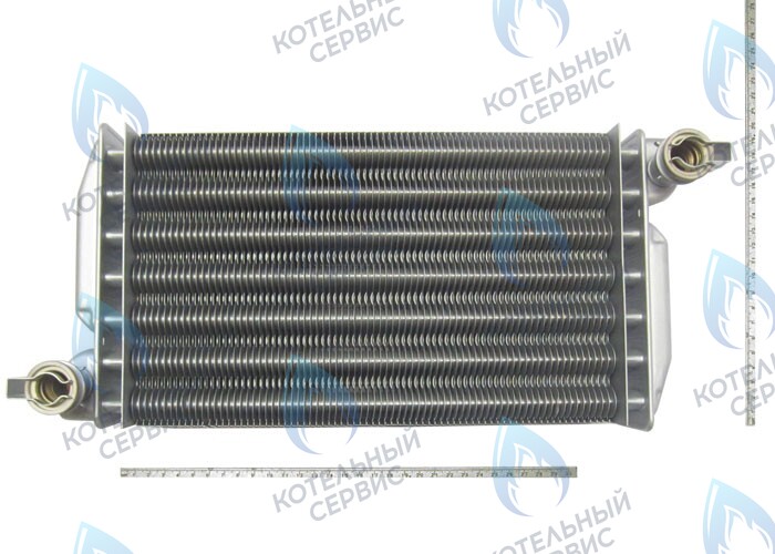 608550 Теплообменник основной BAXI ECO, LUNA JJJ000608550 (612330) в Новосибирске