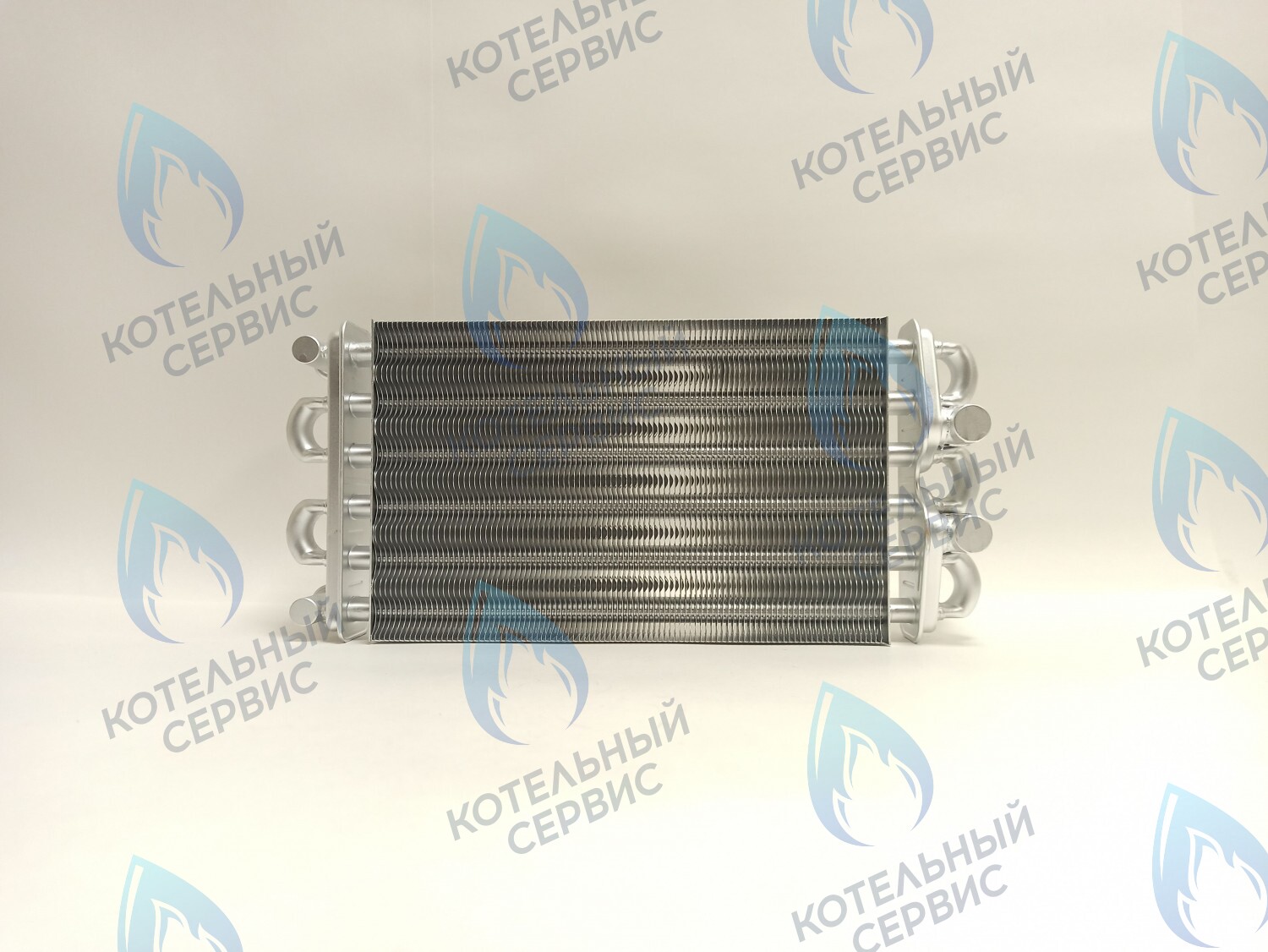 EB011-290 Теплообменник битермический 290мм 24кВт Gazlux Standart 24-T-1/-C-1 (02-2002) в Новосибирске