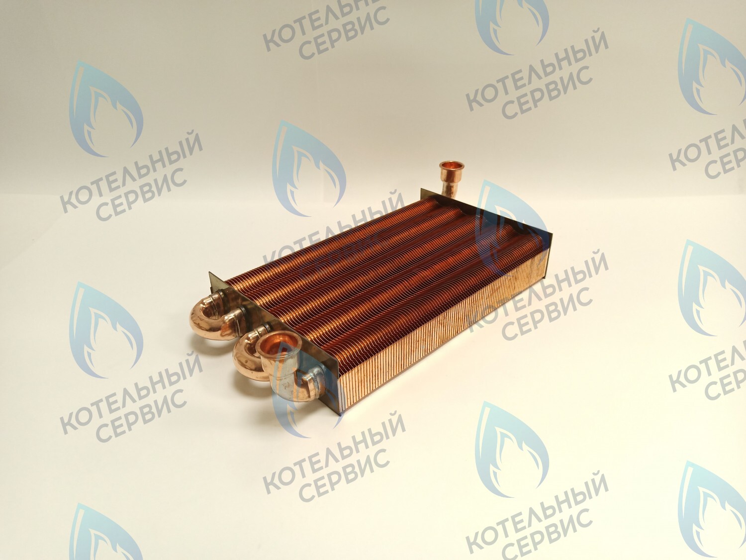 EM008-290F98-02 Теплообменник 98 FIN PROTHERM (0020142420), VAILLANT (0020039067) в Новосибирске