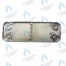5686660 Теплообменник пластинчатый ГВС 10 пластин BAXI 24 кВт ECO ECO (COMPACT, 3, 3 COMPAT, FOUR, HOME, 4s, 5 COMPACT), FOURTECH в Новосибирске