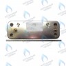 5686660 Теплообменник пластинчатый ГВС 10 пластин BAXI 24 кВт ECO ECO (COMPACT, 3, 3 COMPAT, FOUR, HOME, 4s, 5 COMPACT), FOURTECH в Новосибирске