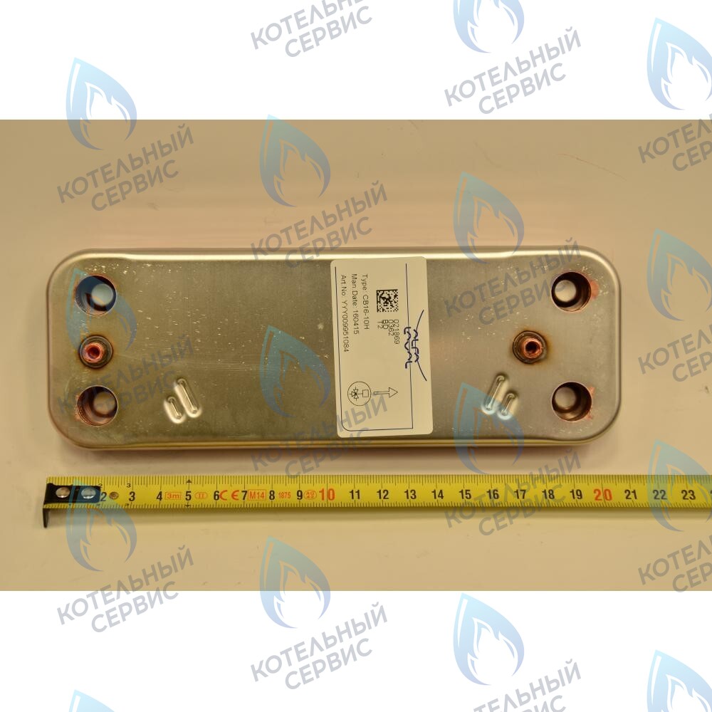 5686660 Теплообменник вторичный (10 пластин) 24кВт Eco. Compact 3. Four. Home, 4s, 5 Compact, Fortech BAXI в Новосибирске