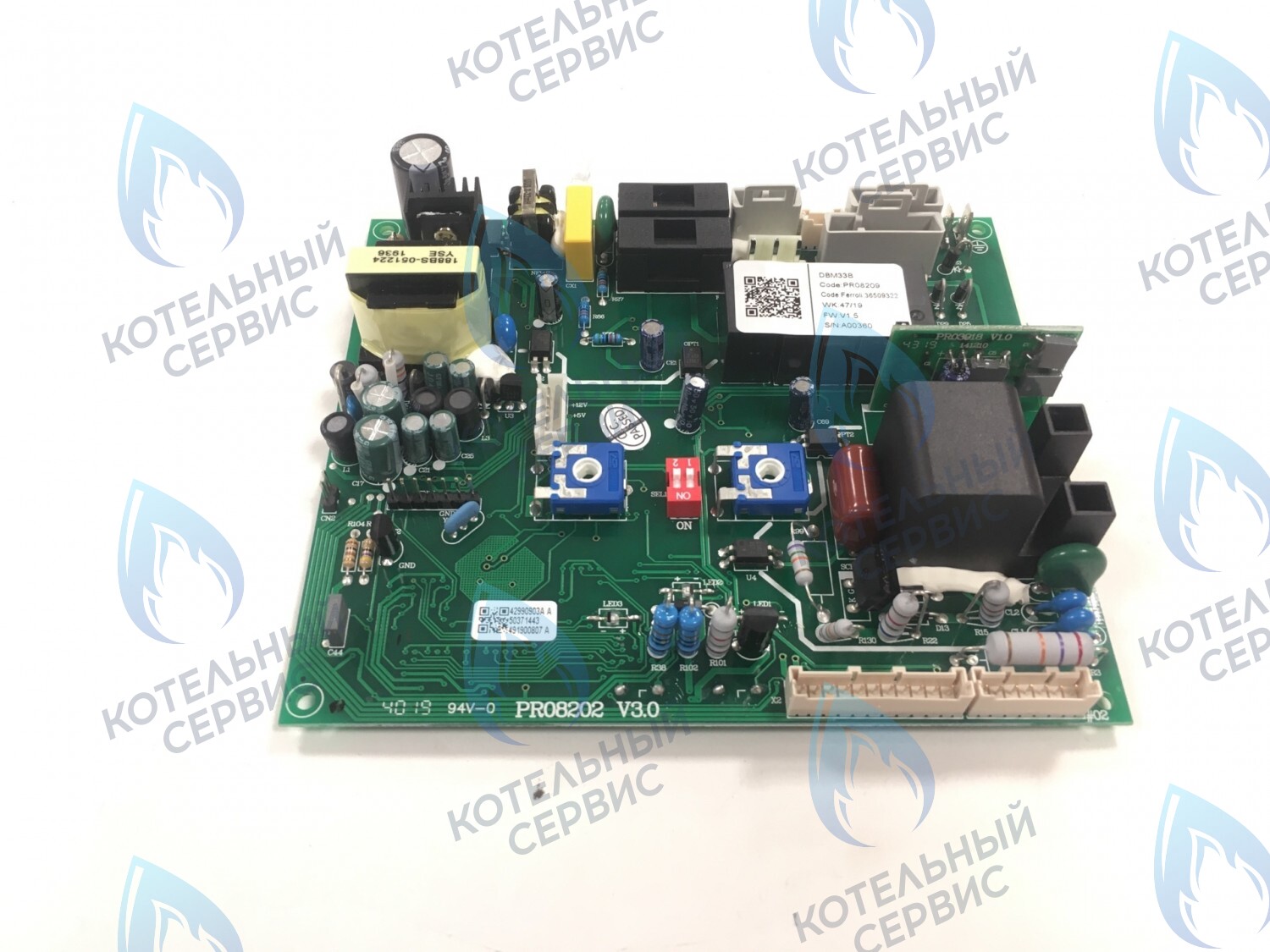 39848642 Плата управления DBM33B Ferroli Domina N c OpenTherm (39848640, 39848641, 36509320, 36509321, 36509322) в Новосибирске