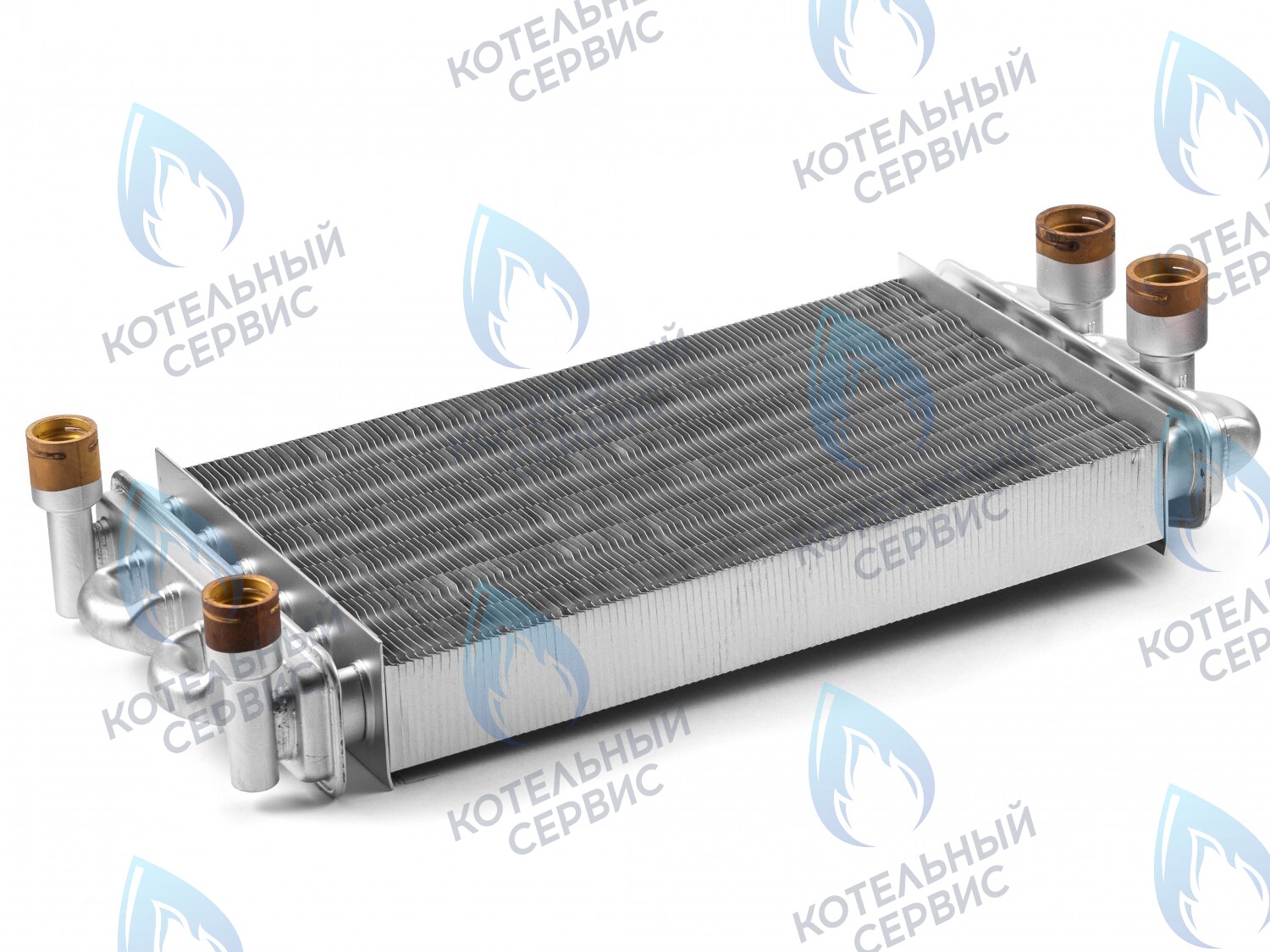 EB011-310 Теплообменник битермический 30 кВт 310мм GAZLUX Premium 30-T-1 (02-2003) в Новосибирске