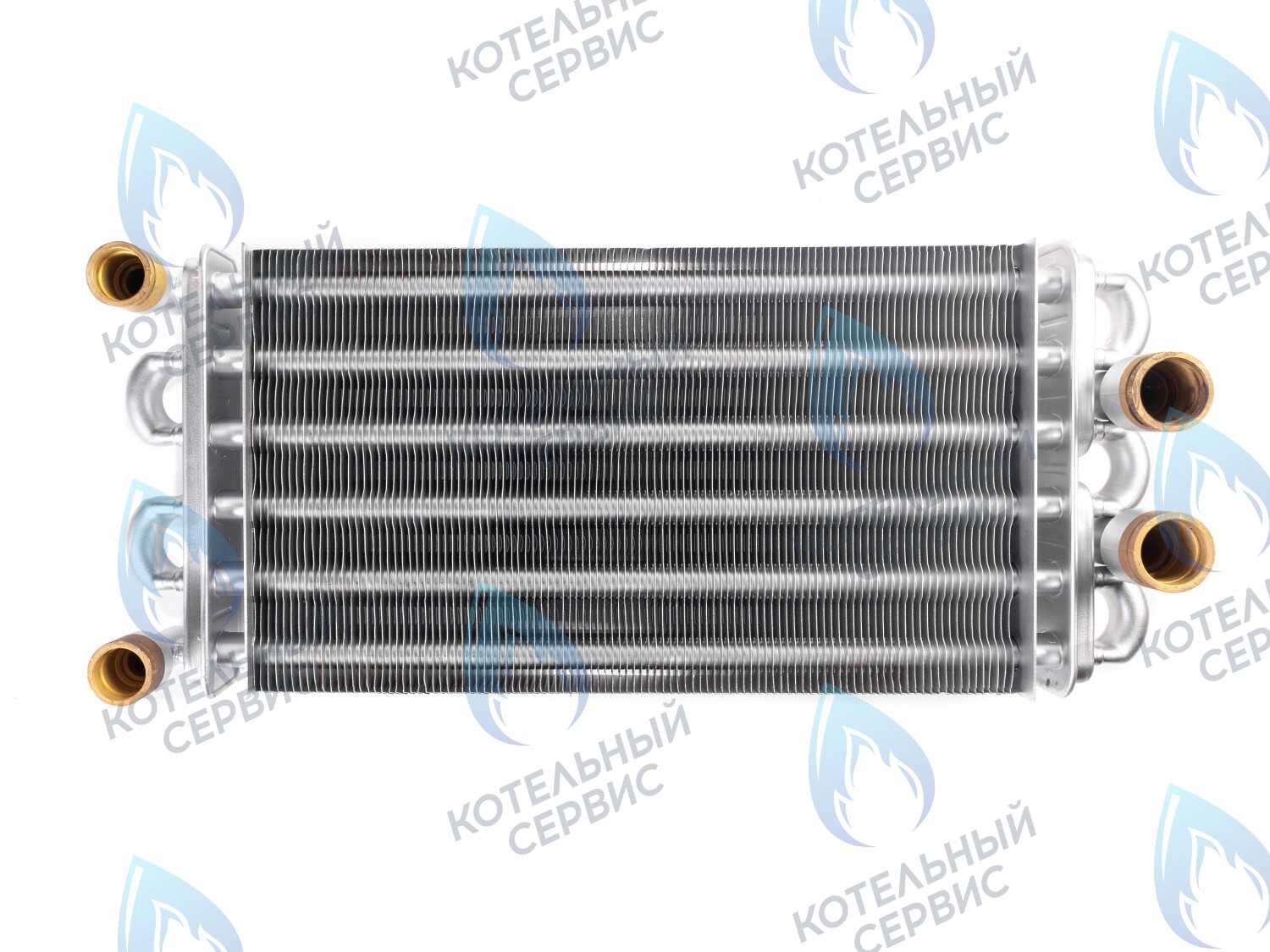 EB011-310 Теплообменник битермический 310мм 30кВт Gazlux Premium 30-T-1 (02-2003) в Новосибирске