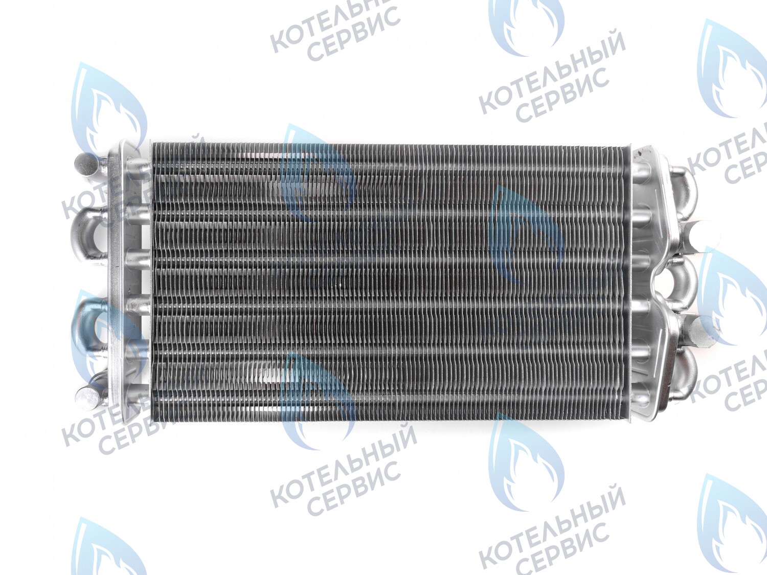 EB011-310 Теплообменник битермический 310мм 30кВт Gazlux Premium 30-T-1 (02-2003) в Новосибирске