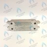 ES190V-000-16R-SW Теплообменник ГВС вторичный 16 пластин VAILLANT PROTHERM (0020038572, 0020014402) в Новосибирске