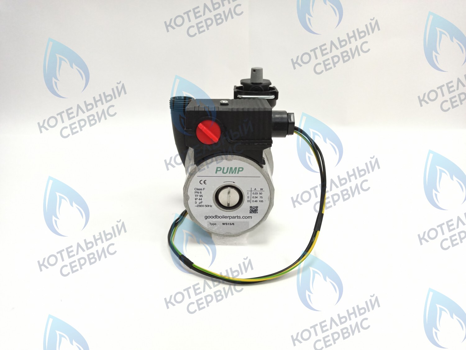 PM002AW60-GW105-N-Комп-без_болтов Циркуляционный насос в сборе PUMP WS15/6 с проводом без болтов в Новосибирске