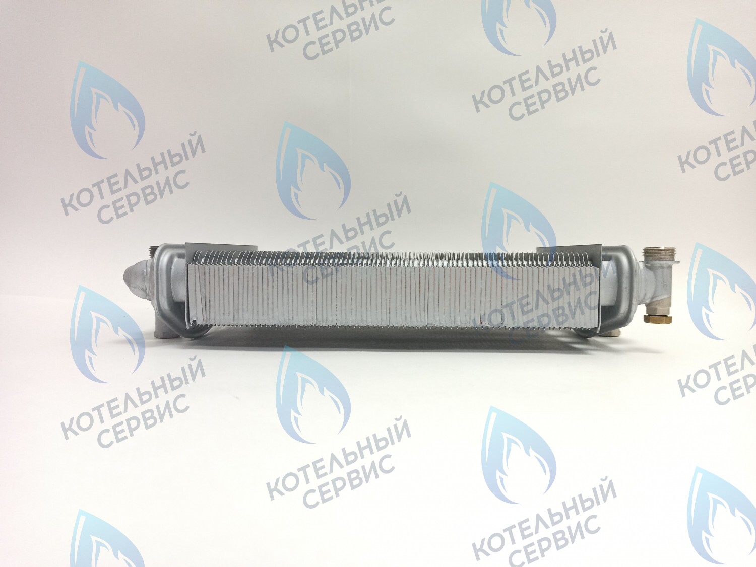 EB051-270-V Битермический теплообменник VALMEX FONDITAL, NOVA FLORIDA, ALPHATHERM,  PROTHERM (в комплекте есть заглушка для одного отверстия) 6SCAMBIM03, 0020025297 в Новосибирске