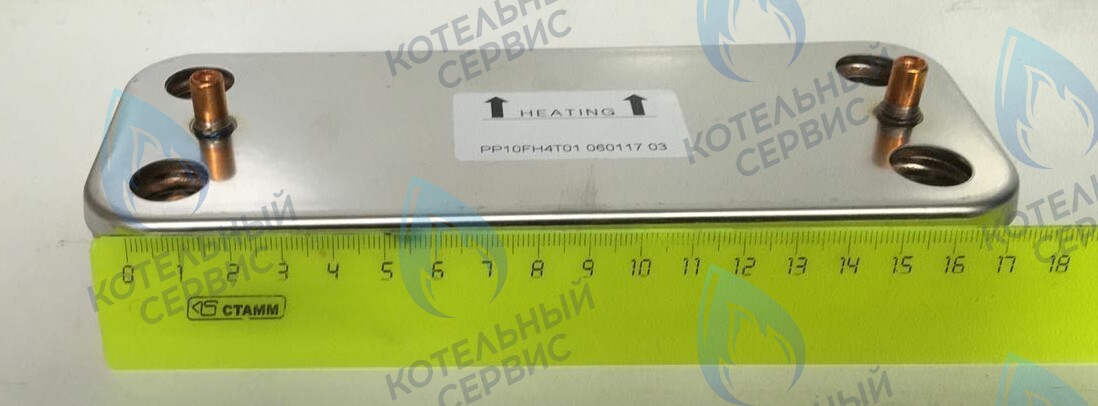 7006902439 Теплообменник пластинчатый  12 пластин (вторичный) E.C.A. в Новосибирске