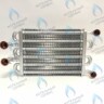 EB022-225 Теплообменник битермический BAXI/WESTEN Main Four 18, Quasar D24F 5700520 (225mm) в Новосибирске