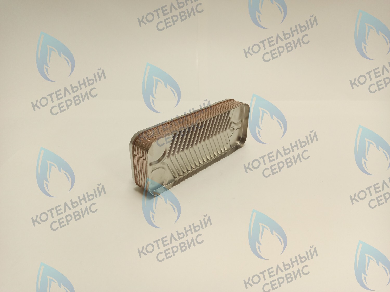 HE008B Теплообменник ГВС 12 пластин FEDERICA BUGATTI Varme 12-24кВт в Новосибирске