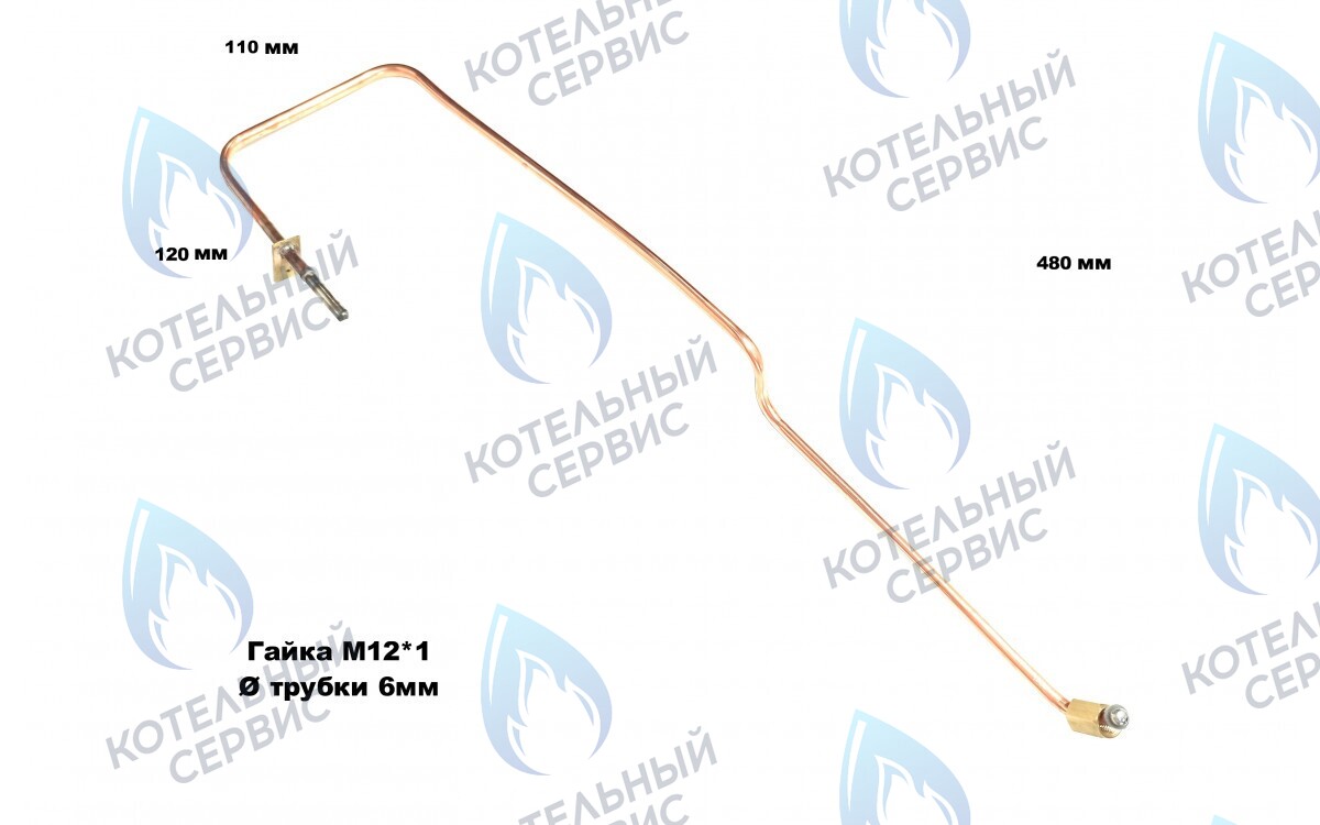 390005 Термопара 2.0 "ЖМЗ"  (АОГВ/АКГВ - 11,6) с 2004 г. в Новосибирске