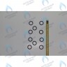 711613500 Уплотнение вторичного теплообменника BAXI в Новосибирске