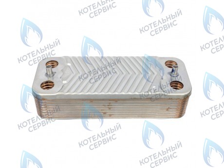 1926288 Вторичный теплообменник ГВС 16 пластин  DC30  DC35  DL30  DL35  HUBERT в Новосибирске