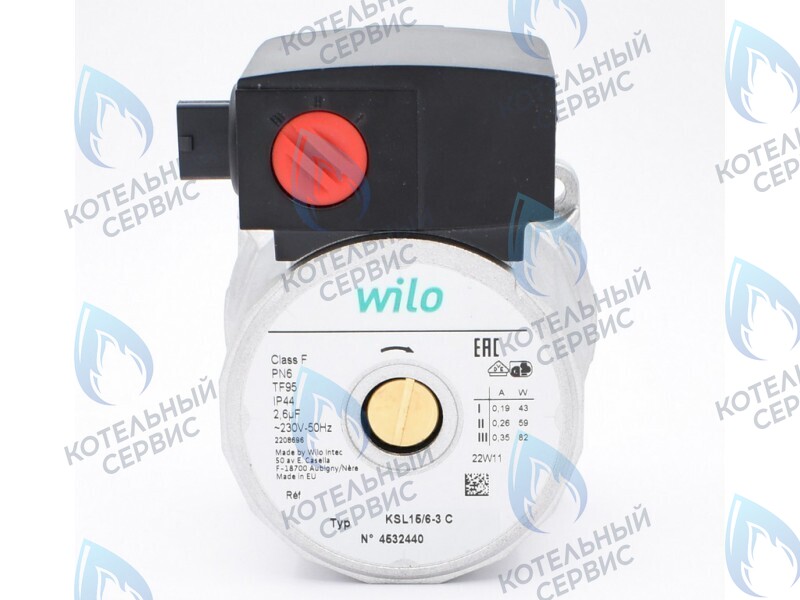 7876468 Циркуляционный насос WILO 15/6 для Vitopend 100-W A1HB/A1JB 30 кВт/29,9кВт (старый артикул 7856965) в Новосибирске