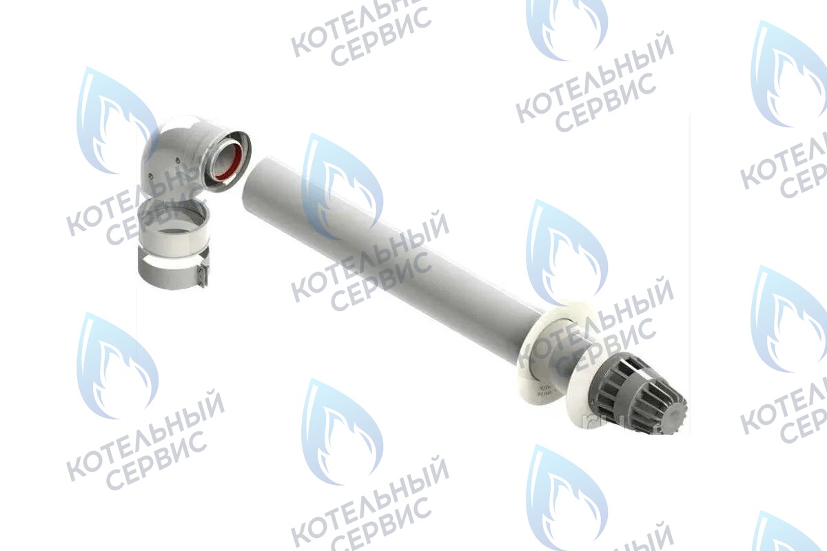  Комплект коаксиального дымохода ARDERIA D 60/100 0,75м в Новосибирске