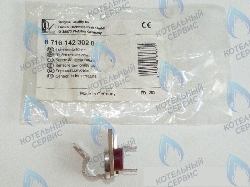 87161423020 Датчик подающей линии ГВС U052/U054 BUDERUS в Новосибирске