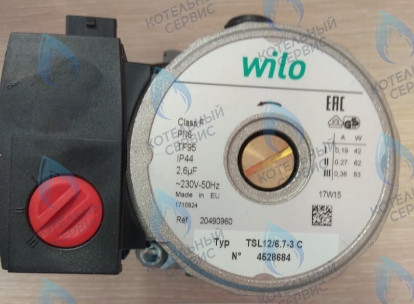 87186450600 ЦИРКУЛЯЦИОННЫЙ НАСОС WILO TSL 12/6.7 BUDERUS U072 35/35K в Новосибирске