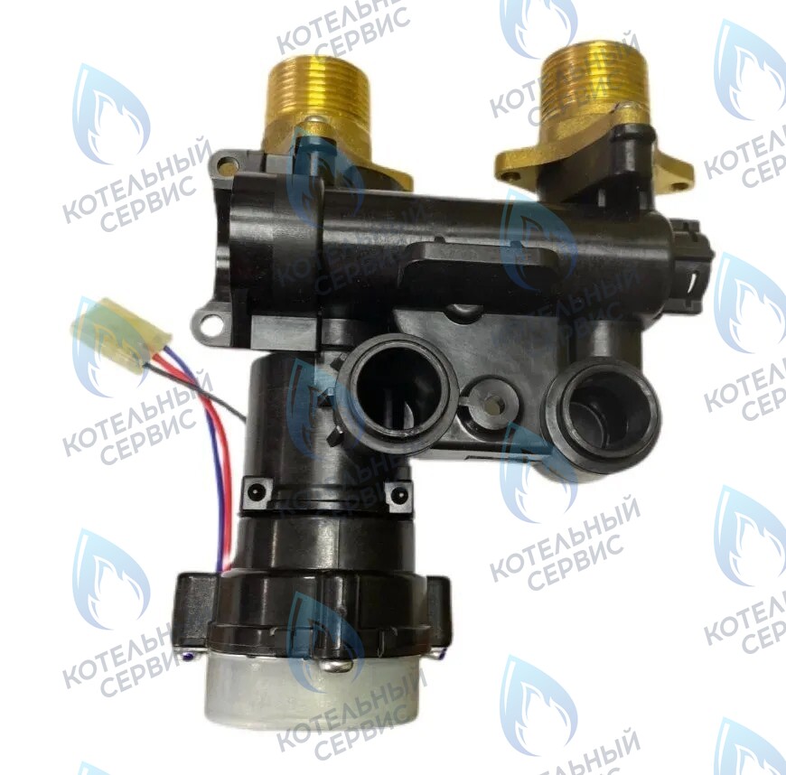 30021964A Гидрогруппа с 3х ходовым клапаном в сборе NAVIEN DELUXE C/C Plus/E  (NGB351/352/310) в Новосибирске