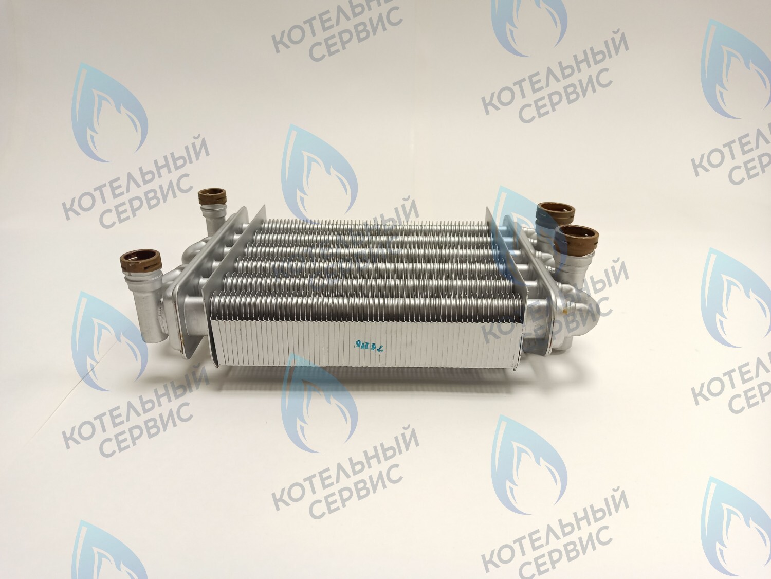 EB012-200-02 Теплообменник битермический 198мм ROC, GAZECO 18-T1/C1 (с 05.2016) в Новосибирске