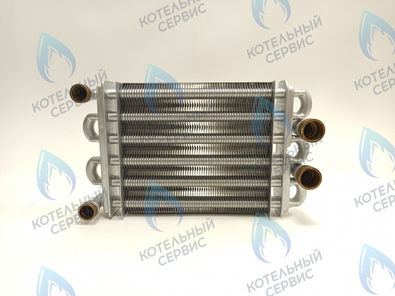 EB012-200-02 Теплообменник битермический 198мм ROC, GAZECO 18-T1/C1 (с 05.2016) в Новосибирске